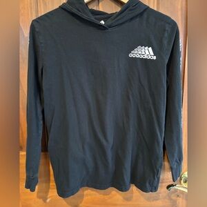 Adidas Black Hoodie with Logo